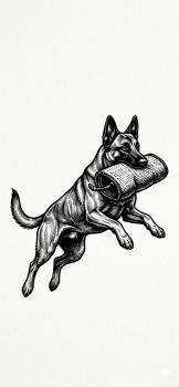 Preview: IGP Edelstahl-Kettenanhänger 2x3,5cm- verschiedene Rassen